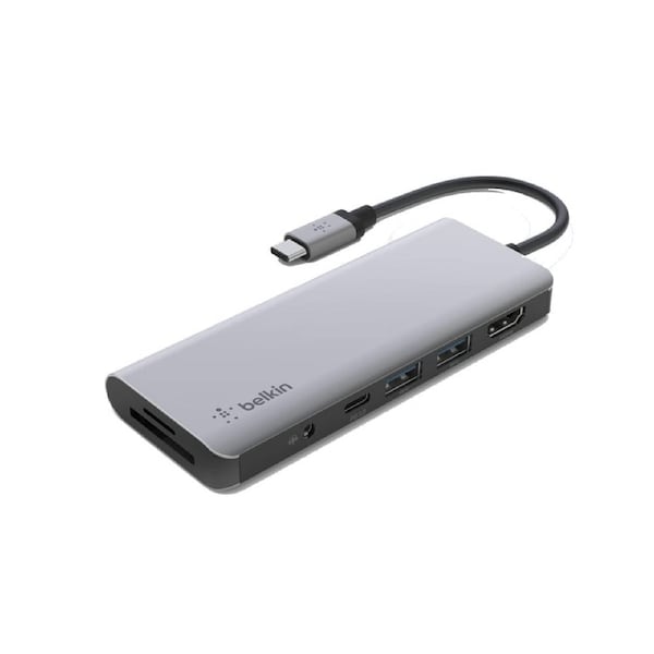 Belkin Connect USB-C 7-in-1 Multiport Hub Adapter