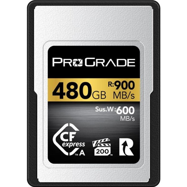 ProGrade Digital 480GB CFexpress 2.0 Type A (Gold)