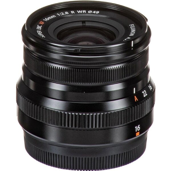FUJIFILM XF 16mm f/2.8 R WR Lens (Black)