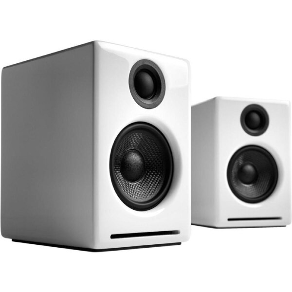 Audioengine A2+ Wireless Desktop Speakers - Gloss White