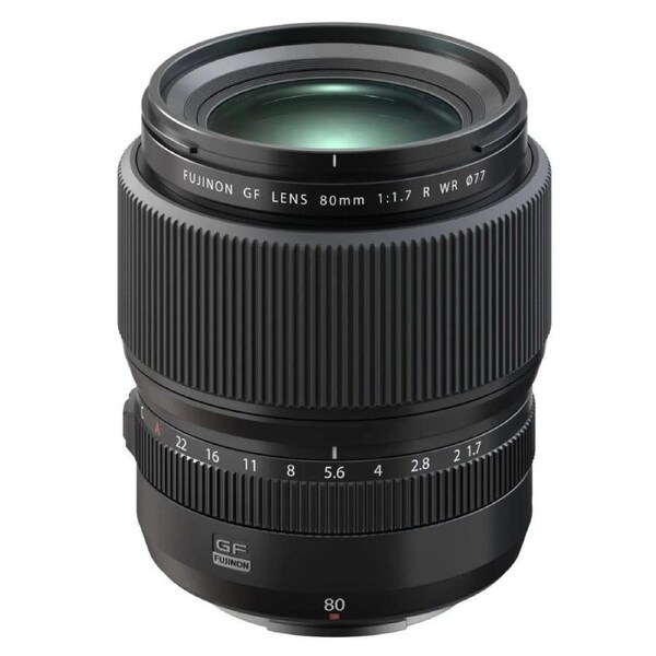 Fujifilm GF 80mm f/1.7 R WR Lens