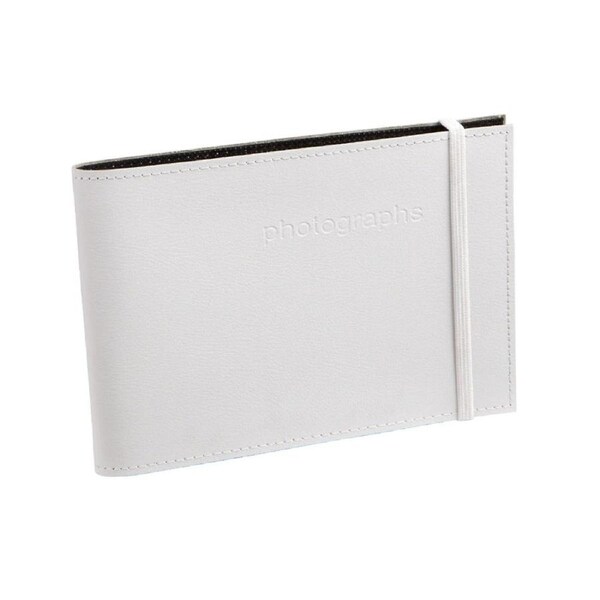 Profile - Citi Leather Album 5x7" - 60 Photos - White