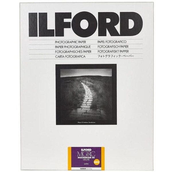 Ilford Multigrade RC Deluxe 5x7" Satin 12.7x17.8cm 25 Sheets