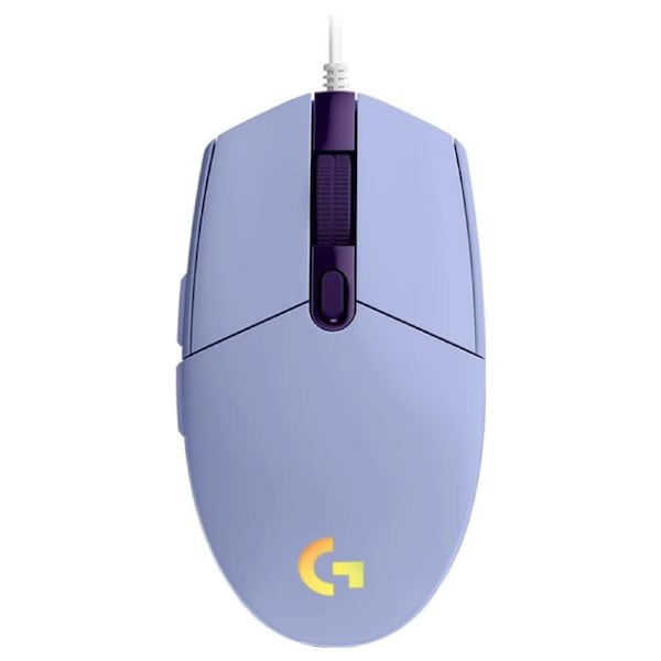 Logitech G203 LIGHTSYNC Gaming Mouse (Lilac)