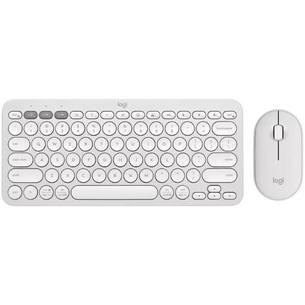 Logitech Pebble 2 Combo (Tonal White)