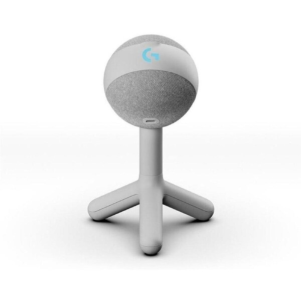 Logitech G Yeti Orb RGB Condenser Desktop Gaming Microphone (White)