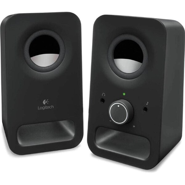 Logitech Z150 Stereo Speaker Clear Stereo Sound (Black)