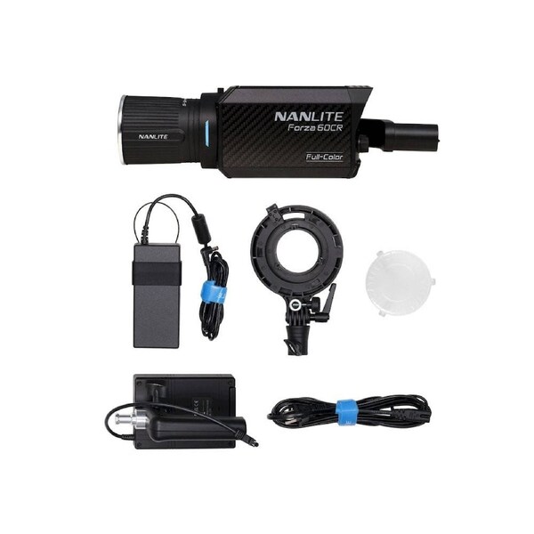 Nanlite Forza 60CR RGBLAC LED Spotlight with Lumens Radio