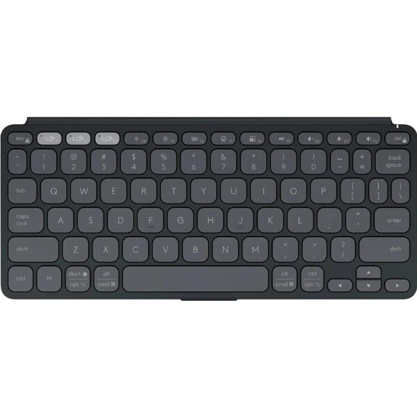 Logitech Keys-To-Go 2 Portable Wireless Keyboard Universal Layout (Graphite)