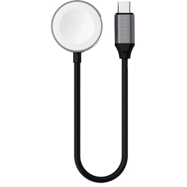 Satechi USB-C Fast Charging Cable for Apple Watch (Space Grey)