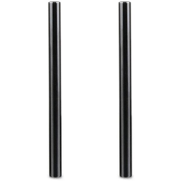 SmallRig 15mm Black Aluminum Alloy Rod (M12-200mm / 8in) (2pcs) 1051