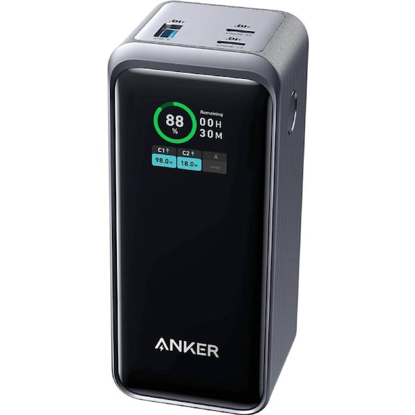 Anker Prime 20000mAh 200W Power Bank (Black)