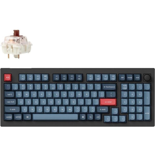 Keychron V5 Max Hot-Swap Wireless Mechanical Keyboard (Brown Switch)