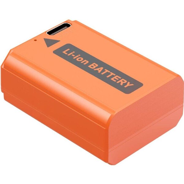 SmallRig NP-FW50 USB-C Rechargeable Camera Battery (Orange) 4965