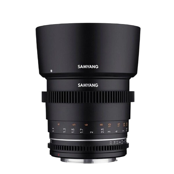 Samyang 85mm T1.5 VDSLR MK2 Lens - Micro Four Thirds