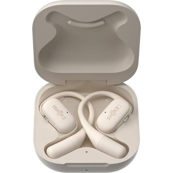 Shokz OpenFit True Wireless Headphones (Beige)