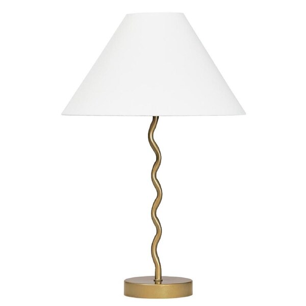 Cooper & Co. Lulu 48cm Squiggle Table Lamp Gold