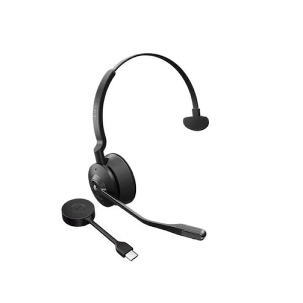 Jabra Engage 55 Se Ms Mono Dect Headset,Link 400C Bt Dongle, Softphone/Deskphone, Usb-C