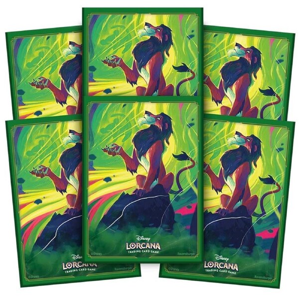 Disney Lorcana - TCG - Scar the Vengeful Lion Card Sleeves
