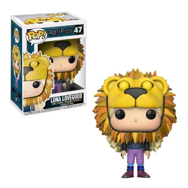 Harry Potter Luna Lovegood with Lion Head Funko POP! Vinyl