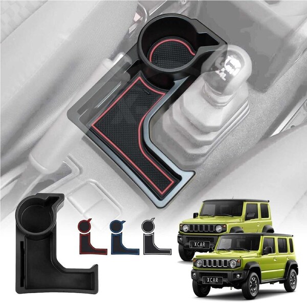 Car Center Console Cup Holder for Suzuki Jimny Auto Transmission 2018-Onwards Storage Box Container Tray Car Accessories