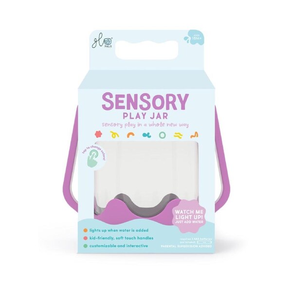 Glo Pal Sensory Play Jar Purple