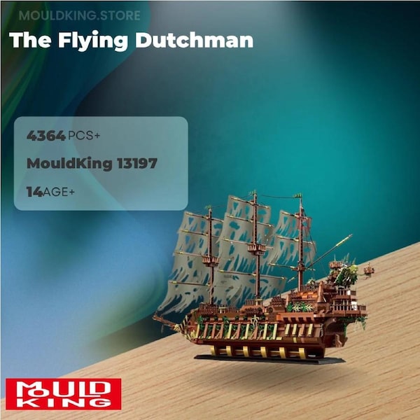 MOULD KING 13197 The Flying Dutchman with 4364 Pieces