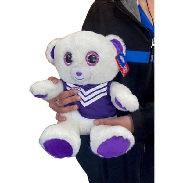 Fremantle Dockers Large 30cm Sparkle Bear