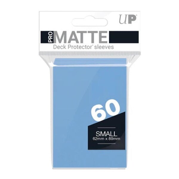 Ultra Pro: PRO-Matte 60ct Small Deck Protector sleeves: Light Blue