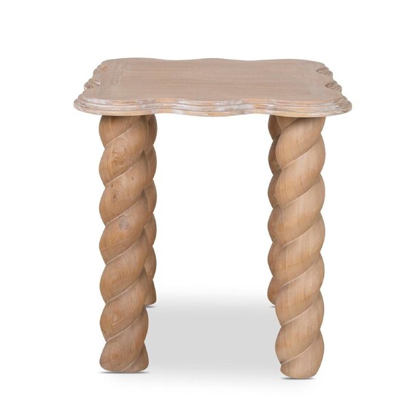 Ruslan 55cm Side Table - Natural
