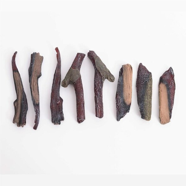 Radiant 8-Piece Translucent Log Set