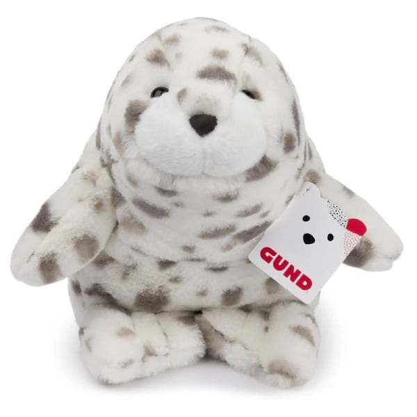 Gund Snuffles Friend Leopard Seal Nuri 28cm Plush Toy