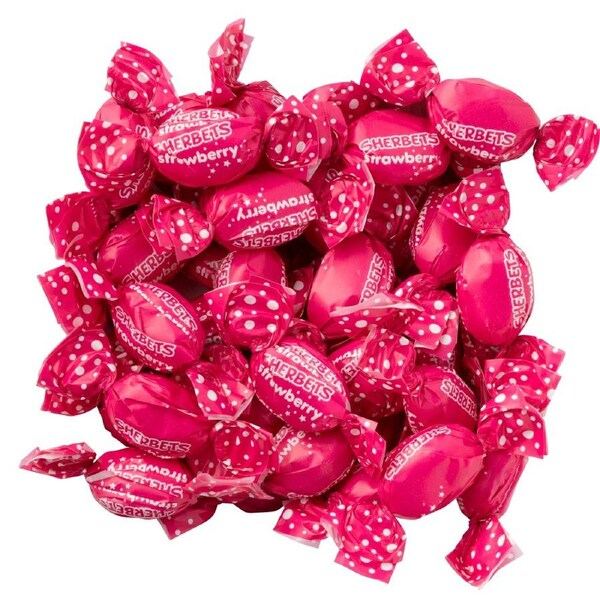 1kg Strawberry Flavored Sherbet Shots