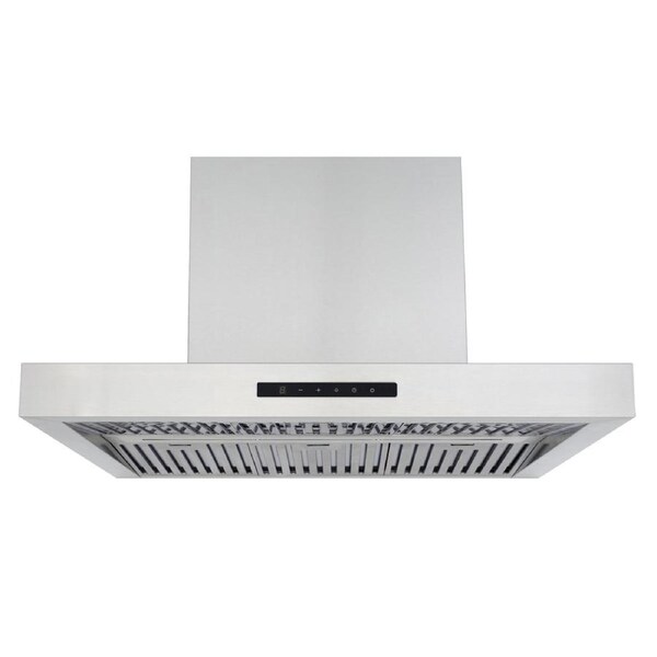 Crossray 900mm Stainless Steel Alfresco BBQ Twin Motor Rangehood Wall Mounted
