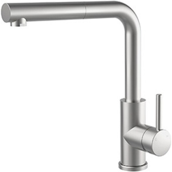 Belling Stainless Steel Squareline Pull-Out Mixer Tap Kitchen Faucet 29x26cm