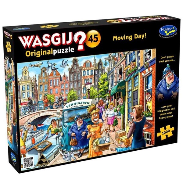 WASGIJ Original 45 Moving Day 1000 Piece Jigsaw Puzzle