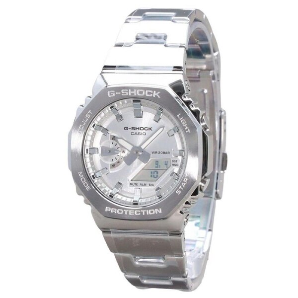 Casio G-SHOCK G-STEEL Analog Digital World Time Quartz GM-2110D-7A Mens Watch