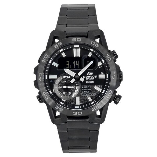 Casio EDIFICE Sospensione Smartphone Link Bluetooth ECB-40BK-1A 100 Mens Watch