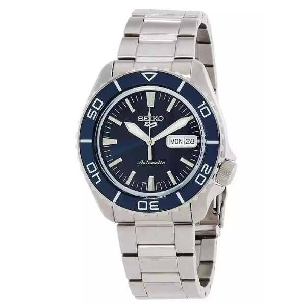 Seiko 5 Sports SKX Series Blue Sunray Dial Automatic SRPK97K1 100M Mens watch