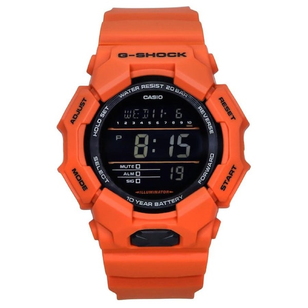 Casio G-SHOCK Illuminator World Time Digital Quartz GD-010-4 200M Mens Watch