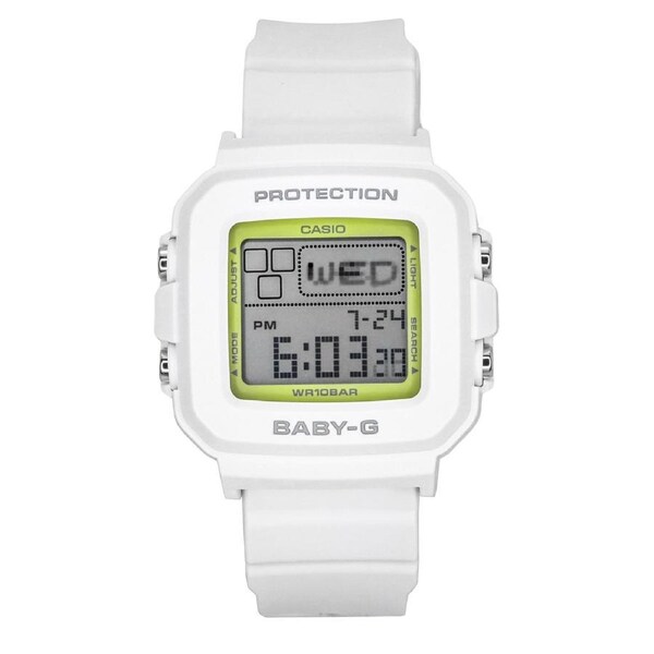 Casio Baby-G Plus Digital 30th Anniversary BGD-10K-7 100M Ladies Watch & Holder