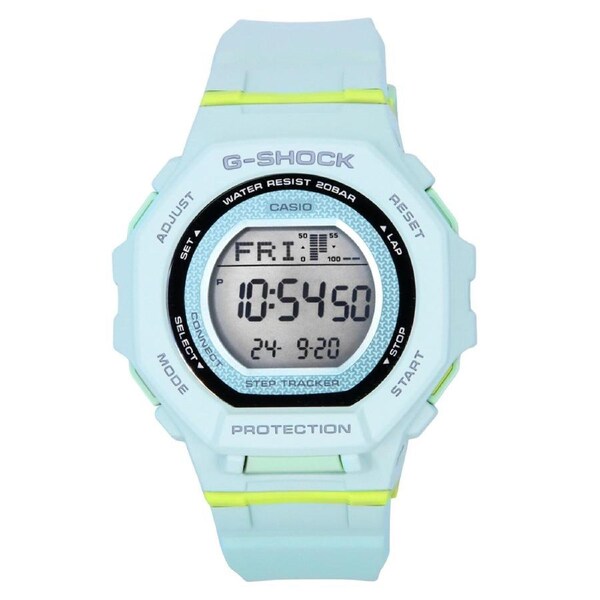 Casio G-SHOCK G-SQUAD Bluetooth Step Tracker GMD-B300-3 200M Digital Lady Watch