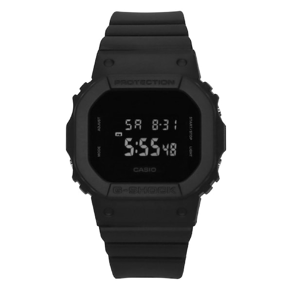 Casio G-SHOCK Digital Alarm Backlight Timer Quartz GMDS5610BB1 200M Ladies Watch