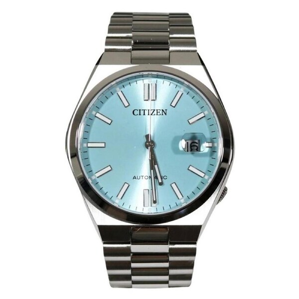 Citizen Tsuyosa Stainless Steel Ice Blue Dial Automatic NJ0151-88M Mens Watch