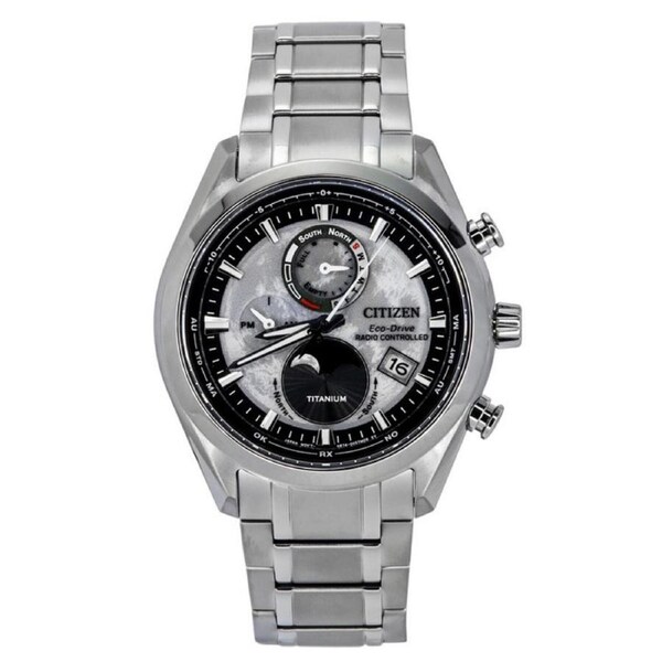 Citizen Eco-Drive Tsuki-yomi Super Titanium Radio Controlled BY1010-81H Watch