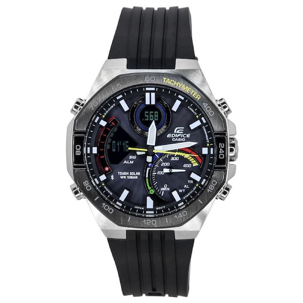 Casio EDIFICE Mobile link Bluetooth Tachymeter Timer ECB950MP-1A 100M Mens Watch