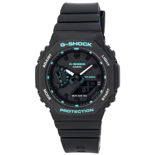 Casio G-SHOCK Analog-Digital Alarm Timer World Time GMA-S2100GA-1A Ladies Watch