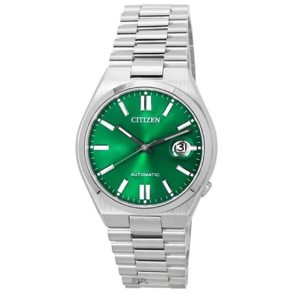 Citizen Tsuyosa Stainless Steel Green Dial Automatic NJ0150-81X 50M Mens Watch