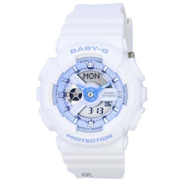 Casio Baby-G Analog-Digital World Time Quartz BA-110XBE-7A 100M Ladies Watch