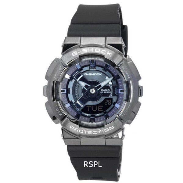 Casio G-SHOCK Analog-Digital World Time Quartz GM-S110B-8A 200M Ladies Watch